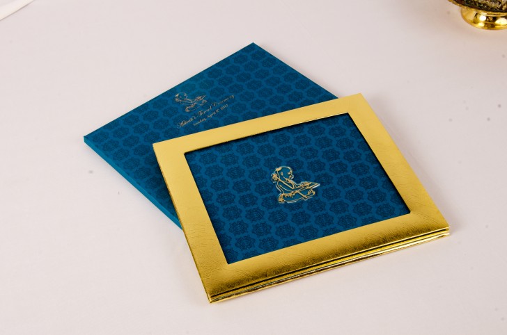 Thread Ceremony Invitation Cards